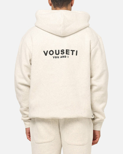 Vouseti The OG Hoodie White Marle