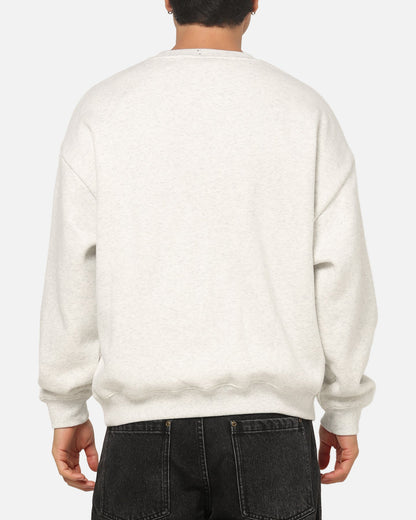 Mitchell & Ness Queensland Maroon Graphic Crewneck Sweater Silver Marle