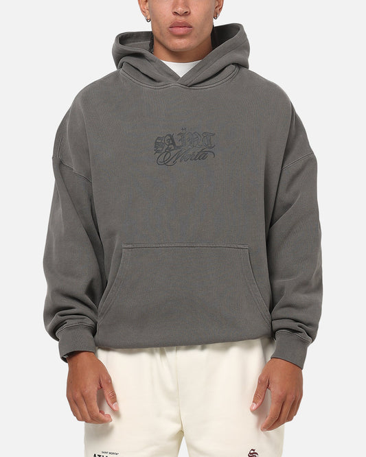 Saint Morta Serenity Hoodie Washed Charcoal