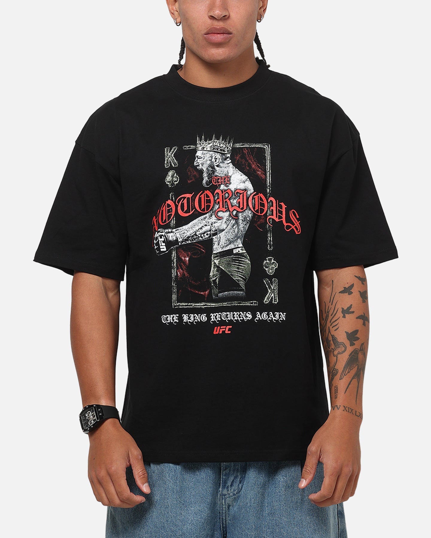 UFC By Culture Kings UFC IFW 2026 The King T-Shirt Black