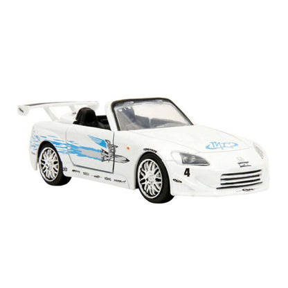 Jada 1:32 Scale Fast & Furious 2001 Honda S2000 White Diecast Vehicle Model