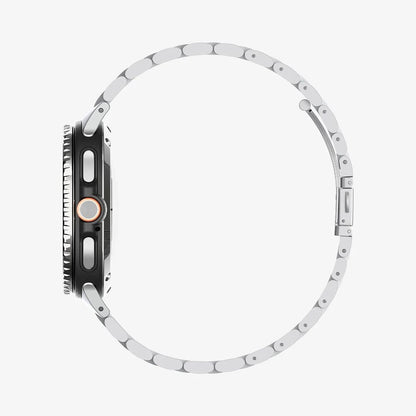 Spigen Galaxy Watch 8 40mm/44mm/Classic 46mm Modern Fit 316L Band (Silver)