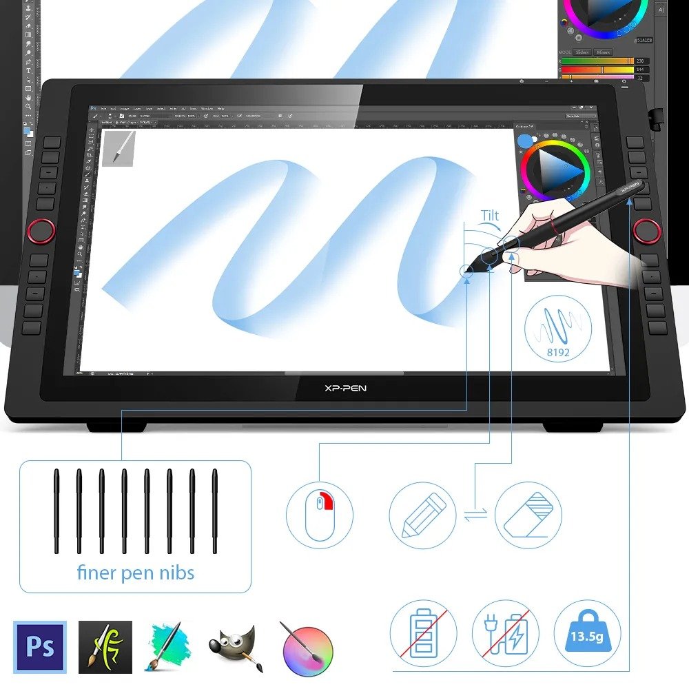 XPPen Artist 22R Pro Pen Display