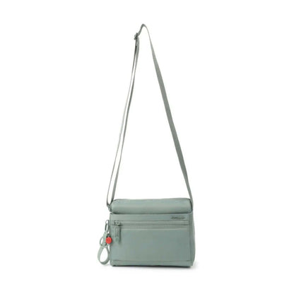 Hedgren Eye Neo RFID Pocket Recycled Water Repellent Crossbody Bag Green Milieu