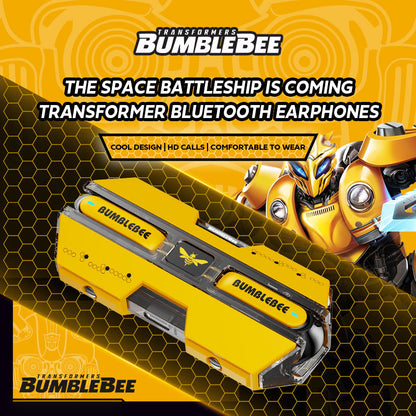 Transformers TF-T01 True Wireless Bluetooth Earbuds (Bumblebee Yellow)