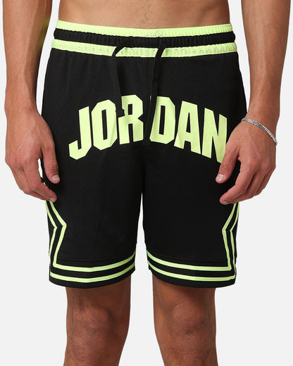 Jordan Dri-FIT Sport Diamond Shorts Black/Volt Glow