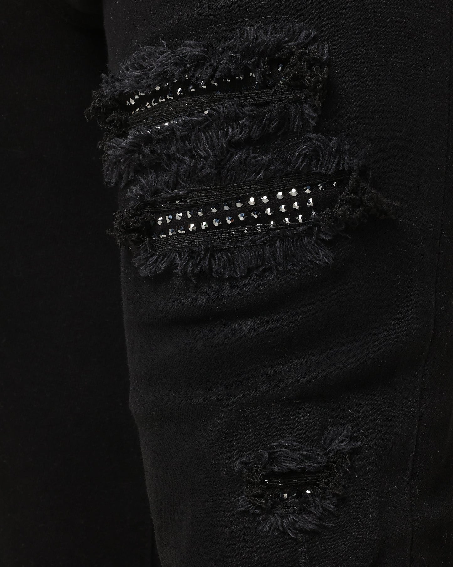 Saint Morta Bling Summum Jeans Black