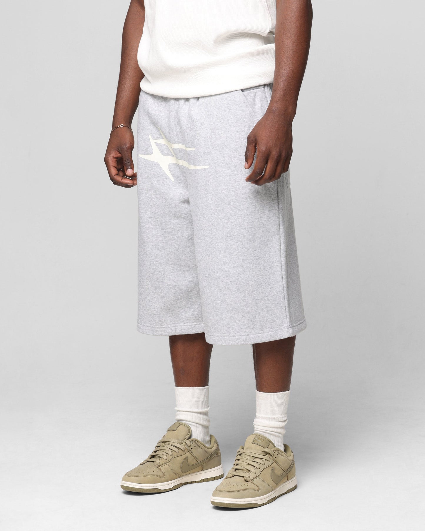 Loiter Hybrid Shorts Grey Marle