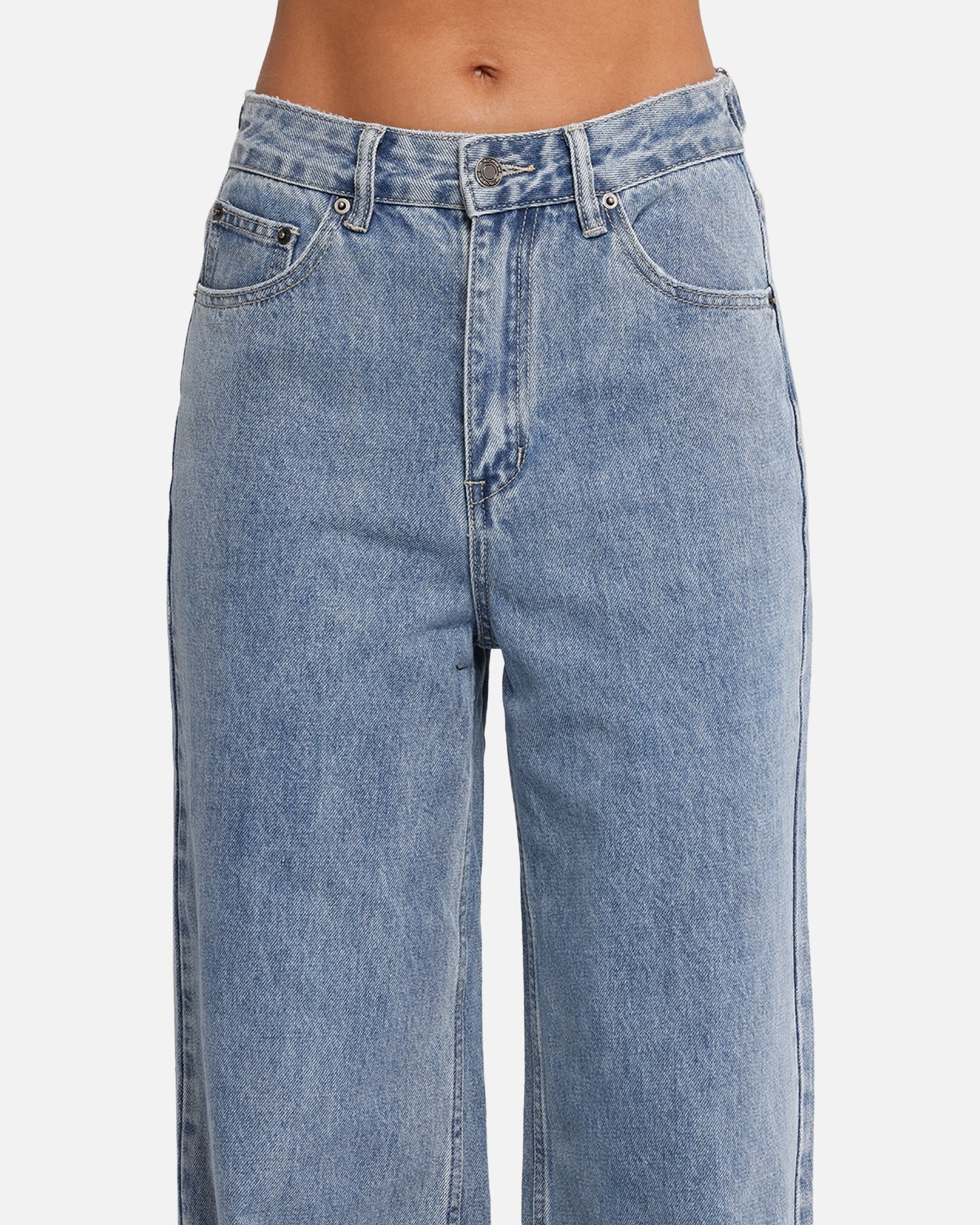 XXIII Women's Wide Leg Jeans Blue Denim