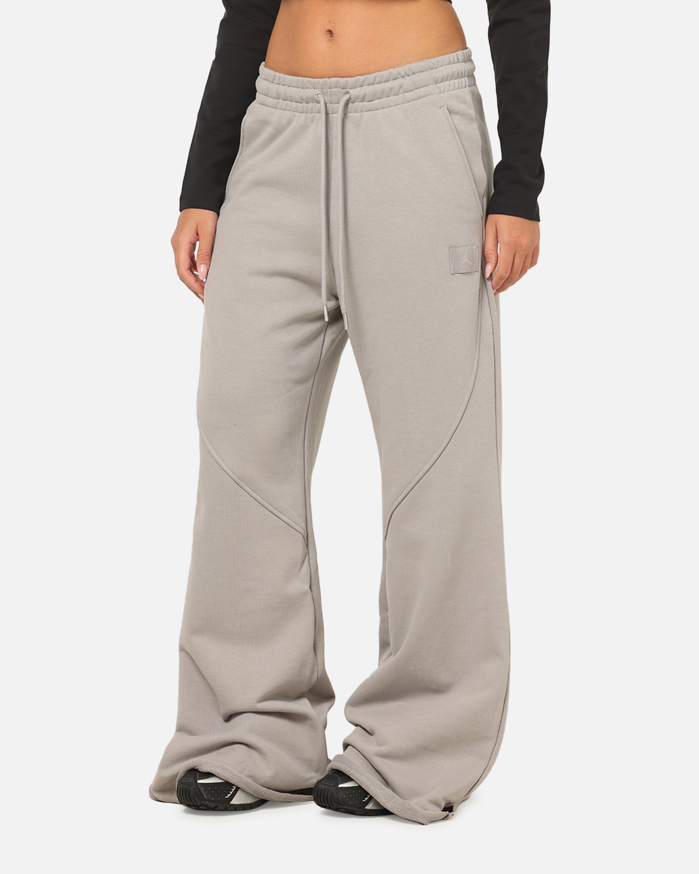 Jordan Women's Jumpman Flight Fleece Flared Pants Enigma Stone
