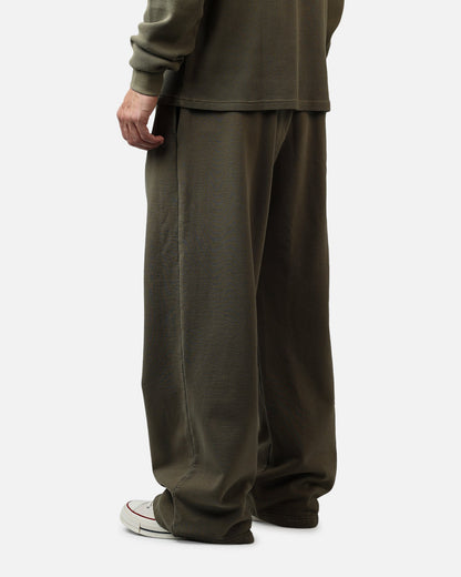 American Thrift Wide Leg Pants Washed Olive