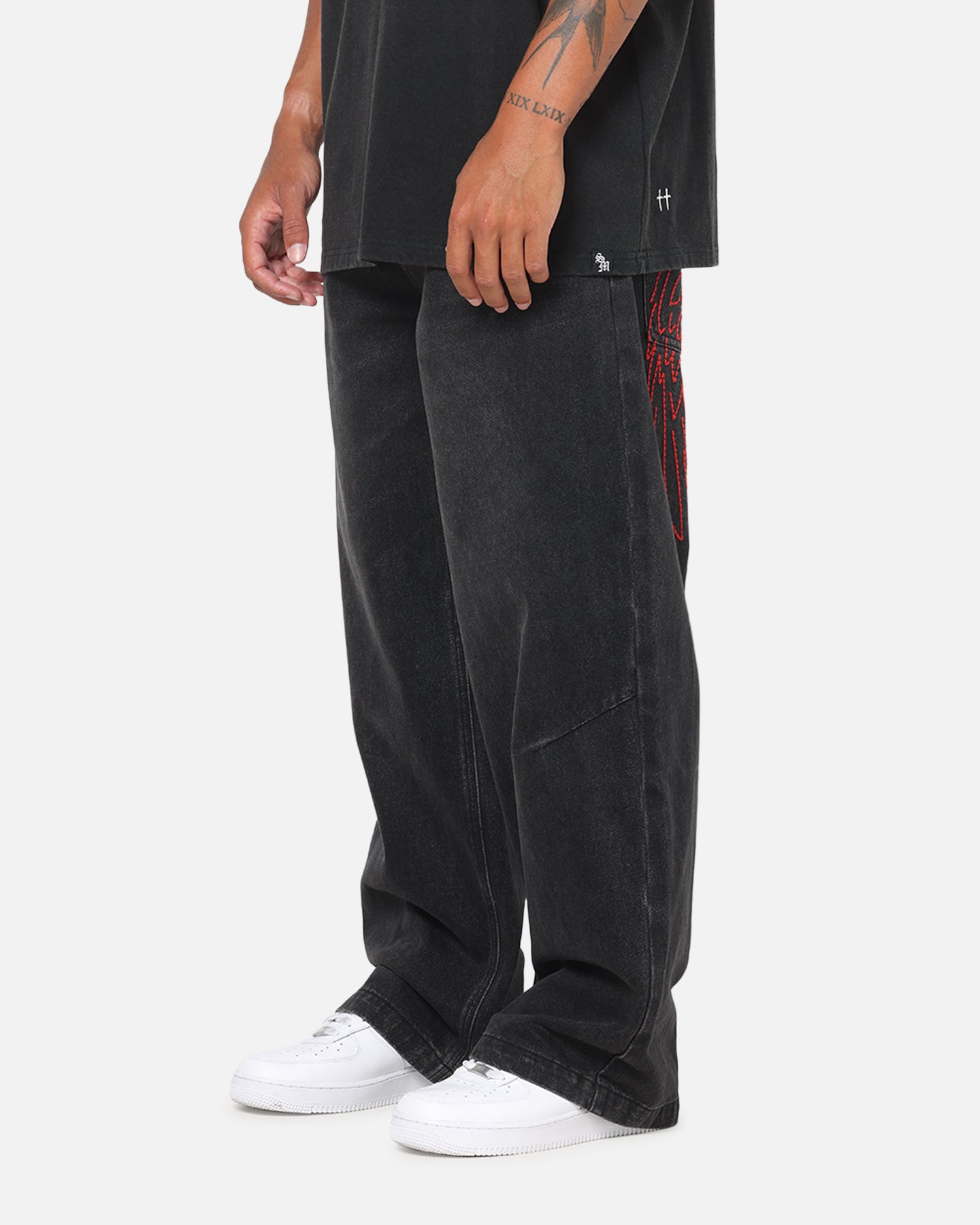 Saint Morta Amplus Revenant Jeans Black Shadow
