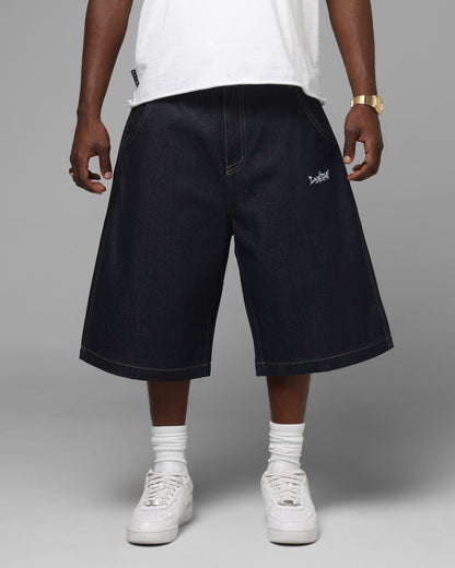 Loiter Star Born Jorts Raw Indigo