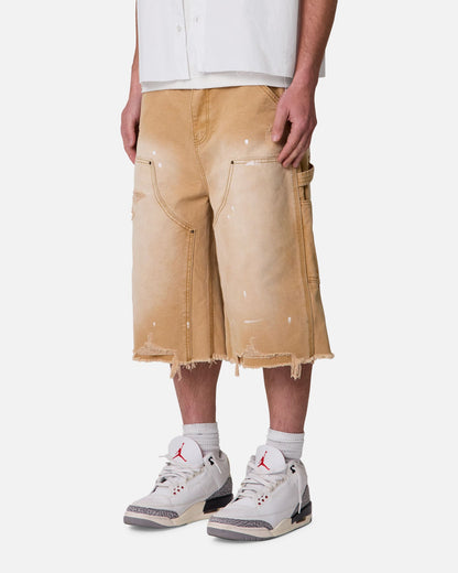 MNML Ultra Baggy Work Shorts Tan