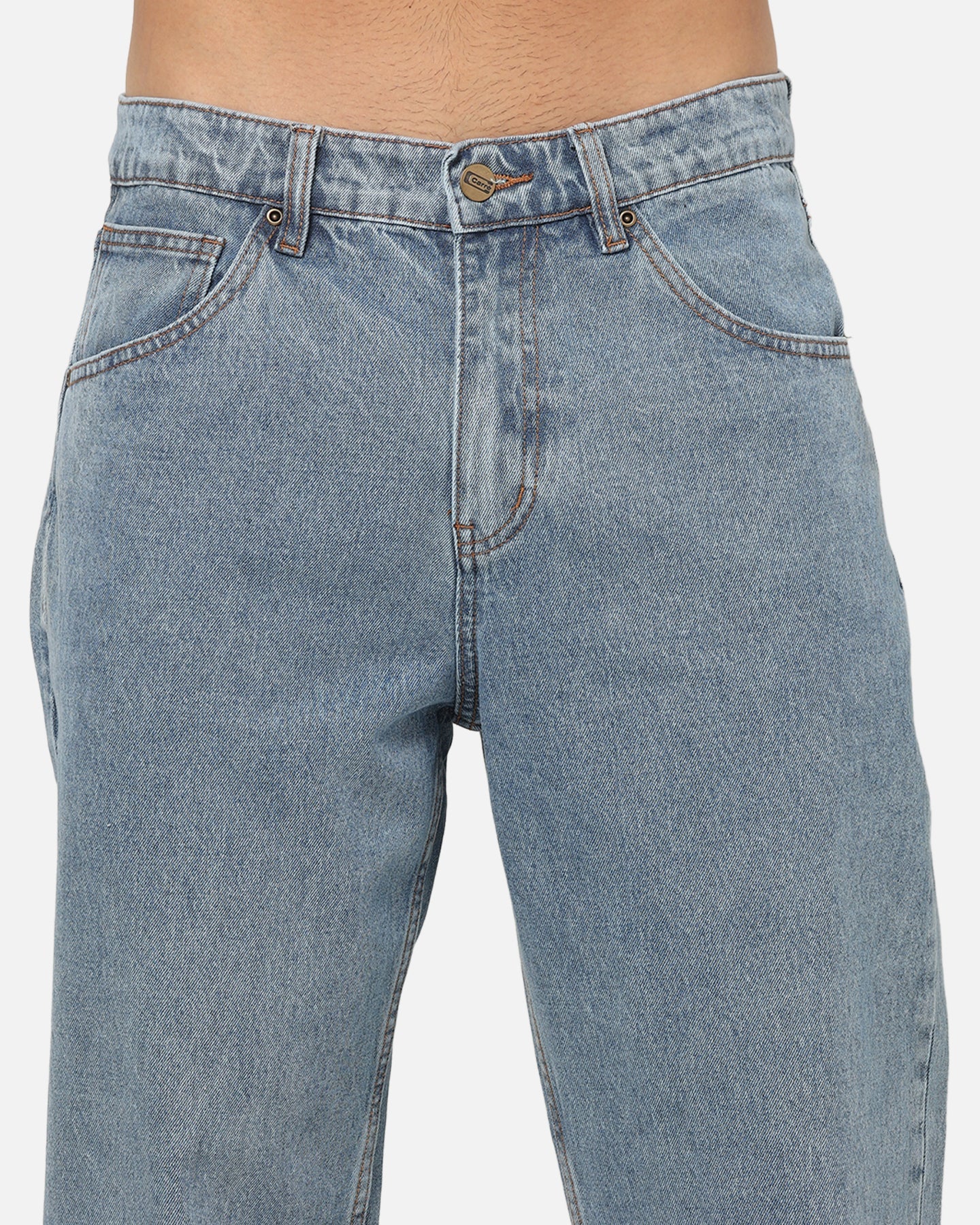 Carre Union Straight Fit Jeans Mid Blue