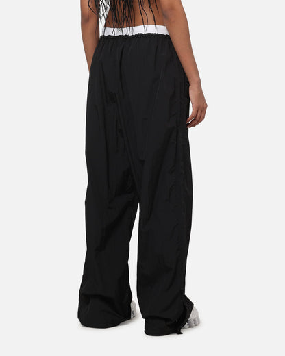 Nike Women's Sportswear Loose High-Waisted Parachute Pants Black/Black/White