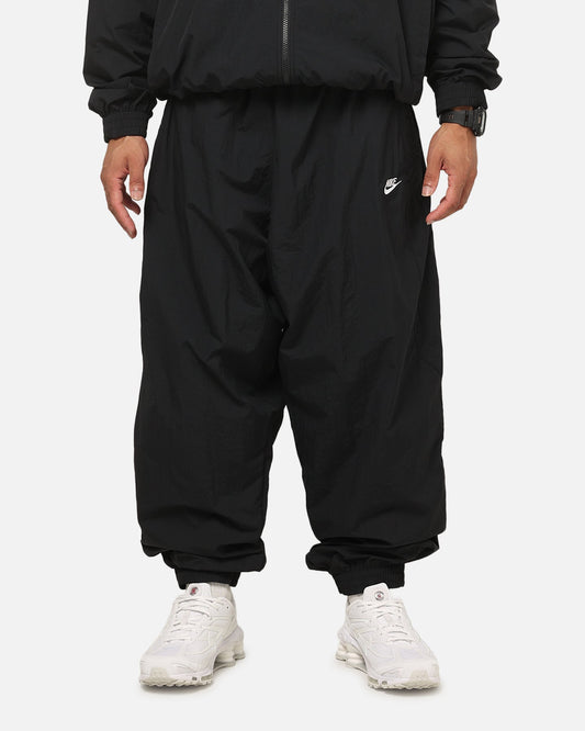 Nike Club Woven Oversized Track Pants Black