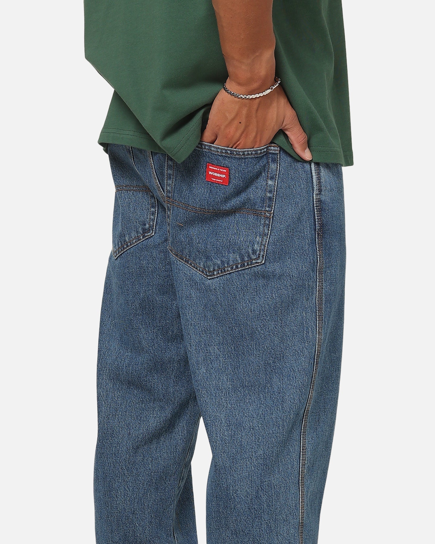 Worship Supplies Lounger Jeans Sky High Blue