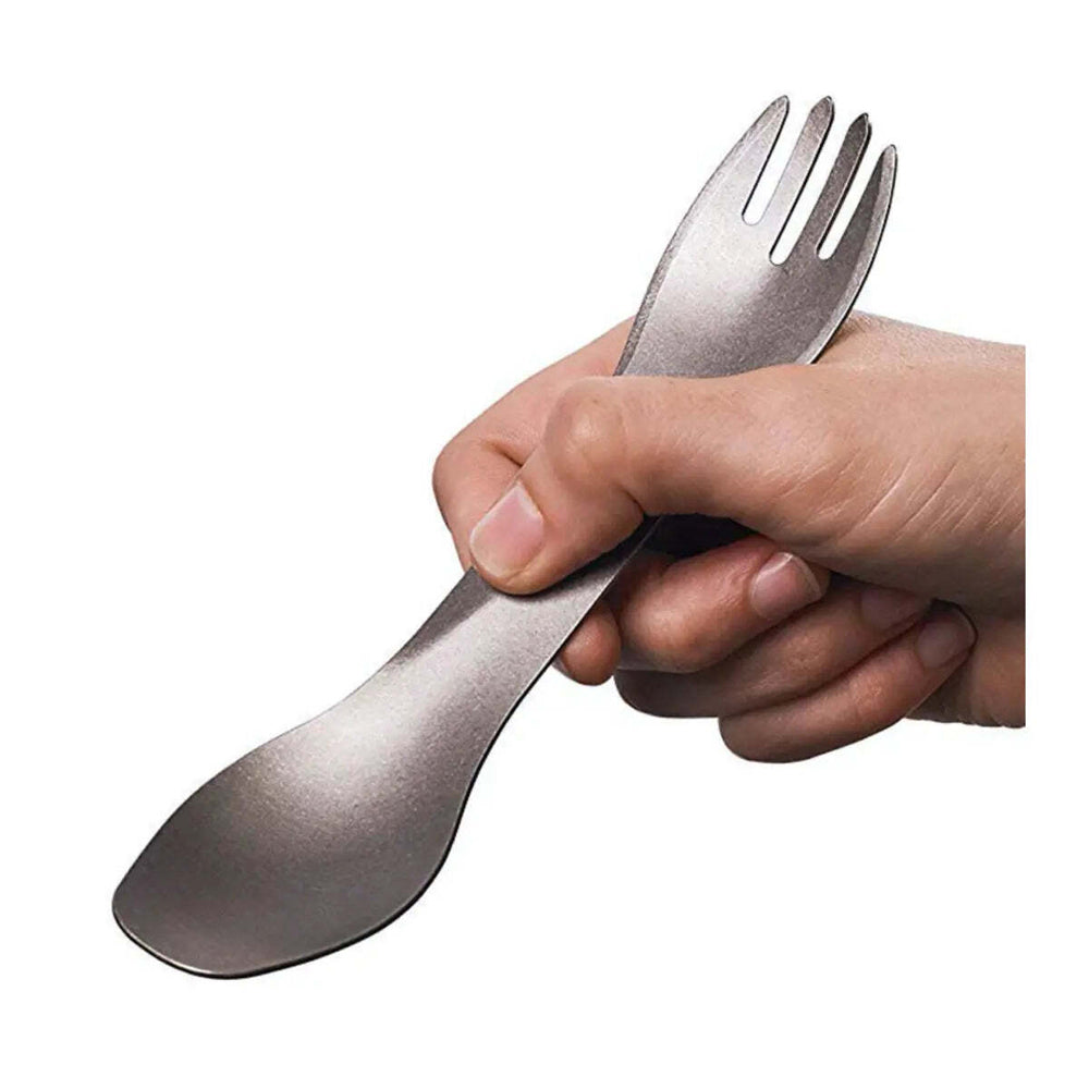 Humangear GoBites Ti-Uno Travel Cutlery - Titanium