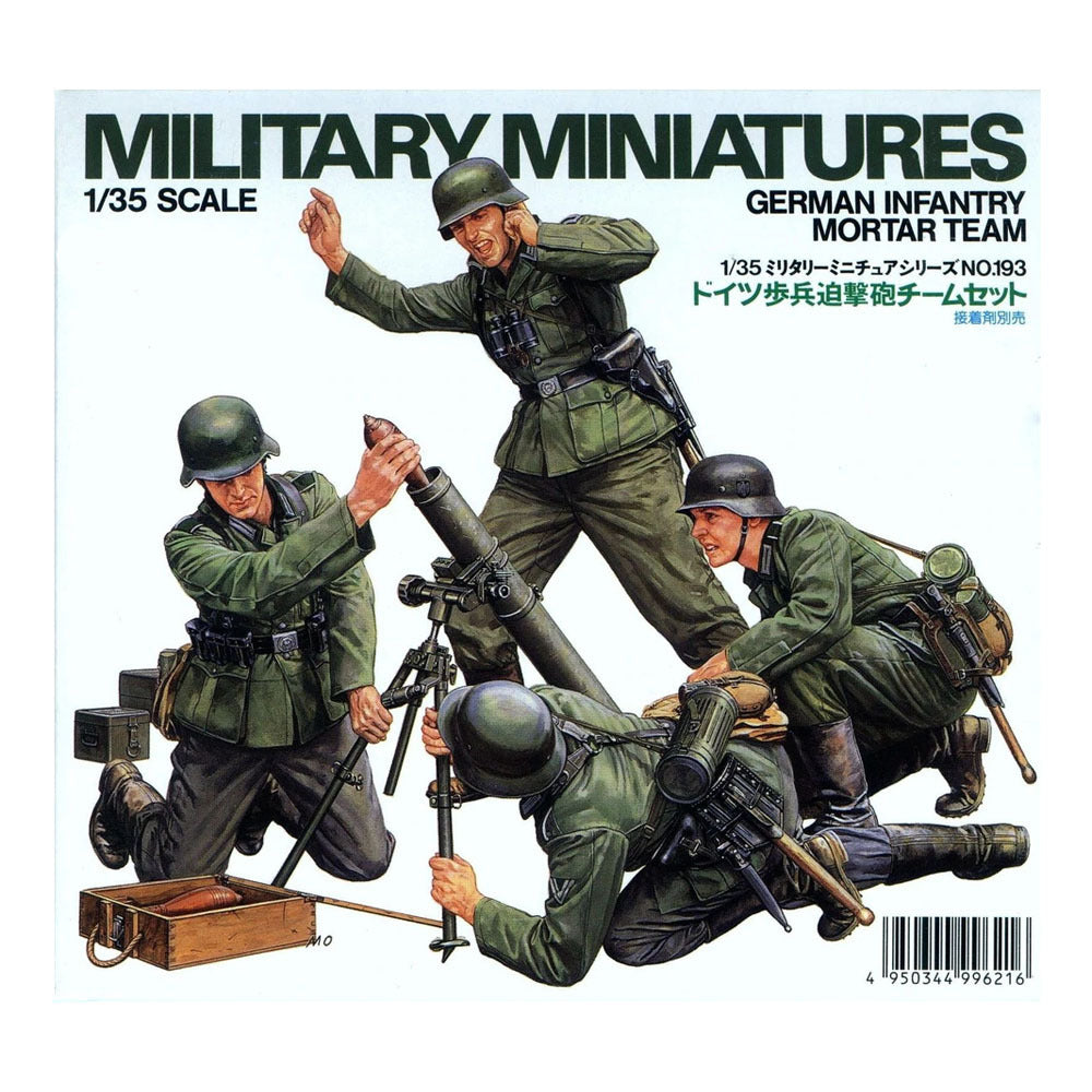 Tamiya 1/35 German Infantry Mortar Team