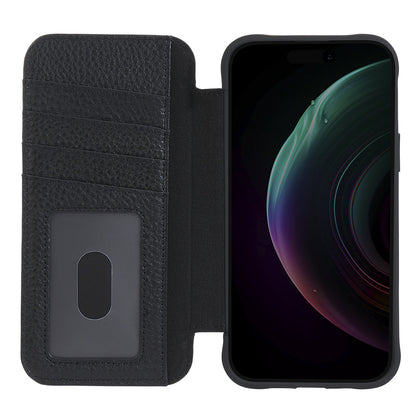 Case-Mate Wallet Folio MagSafe Case - For iPhone 15 Plus - Black -