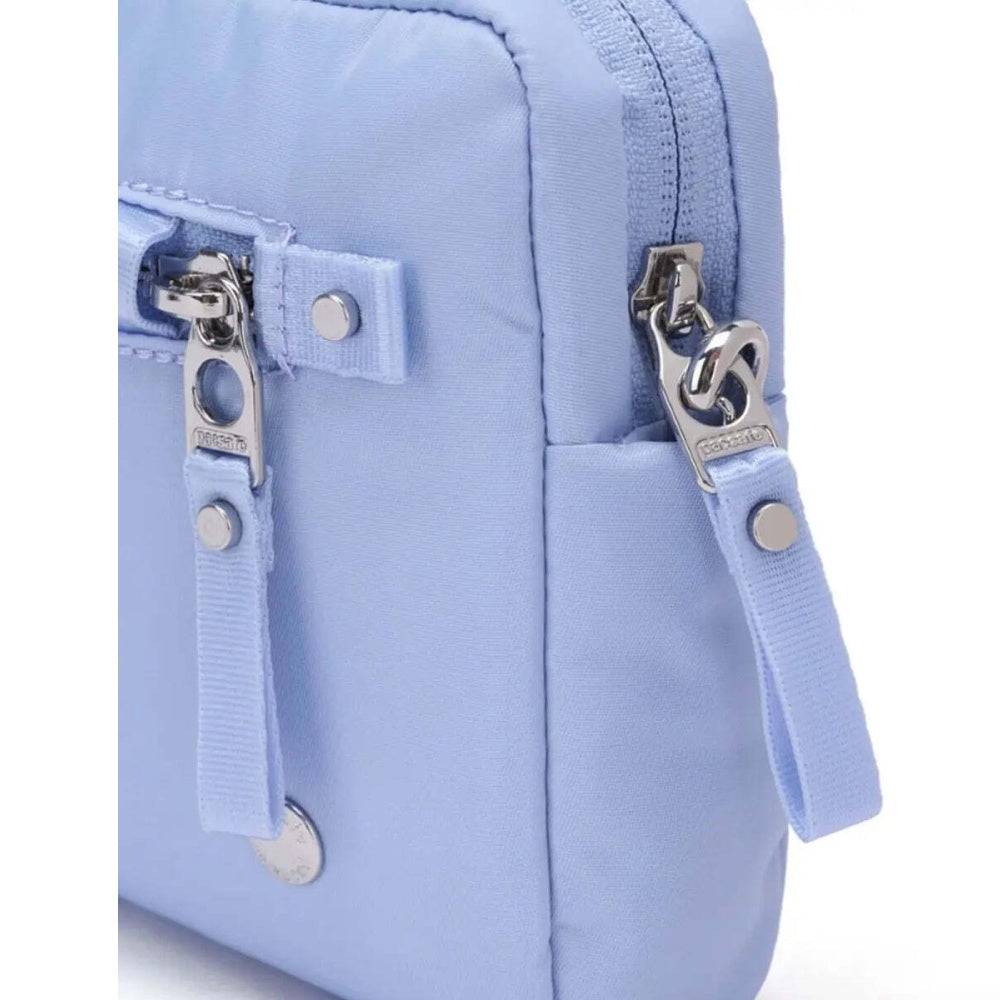 Pacsafe W Anti-Theft RFID Blocking Slashguard 3-in-1 Sling Bag Serenity Blue