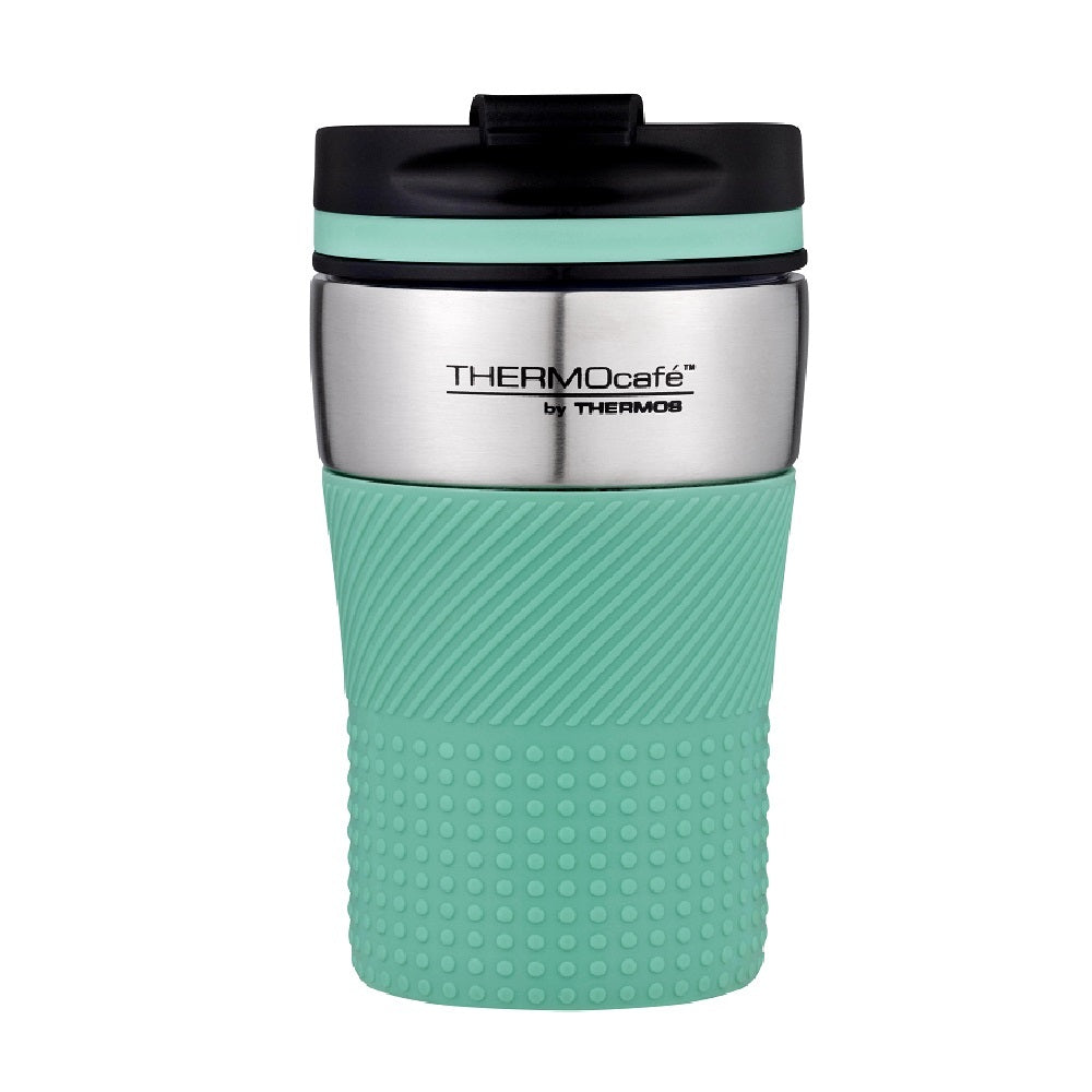 Thermos Thermocafe Stainless Steel Vacuum Insulated Coffee Cup 200Ml - Green