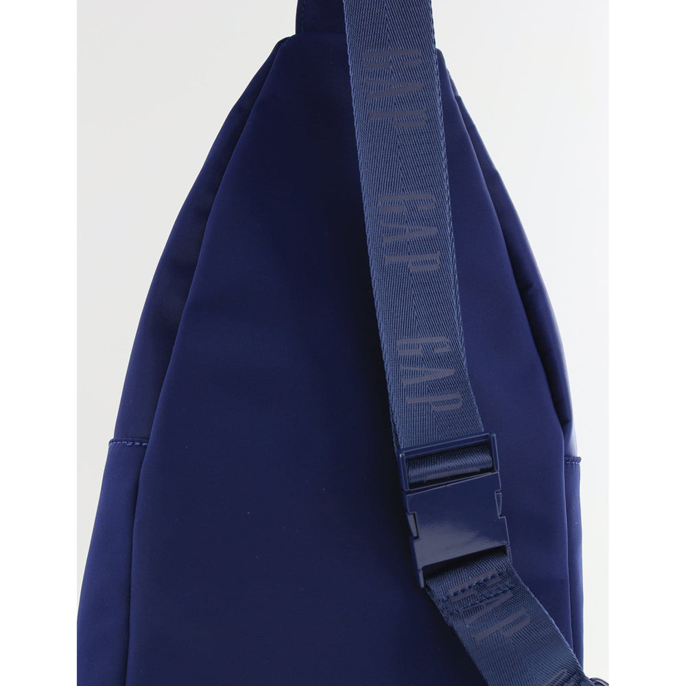 GAP Unisex Travel Nylon Crossbody/Sling Bag w/ Secure Zip 23x38cm Blue