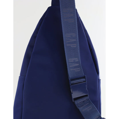 GAP Unisex Travel Nylon Crossbody/Sling Bag w/ Secure Zip 23x38cm Blue