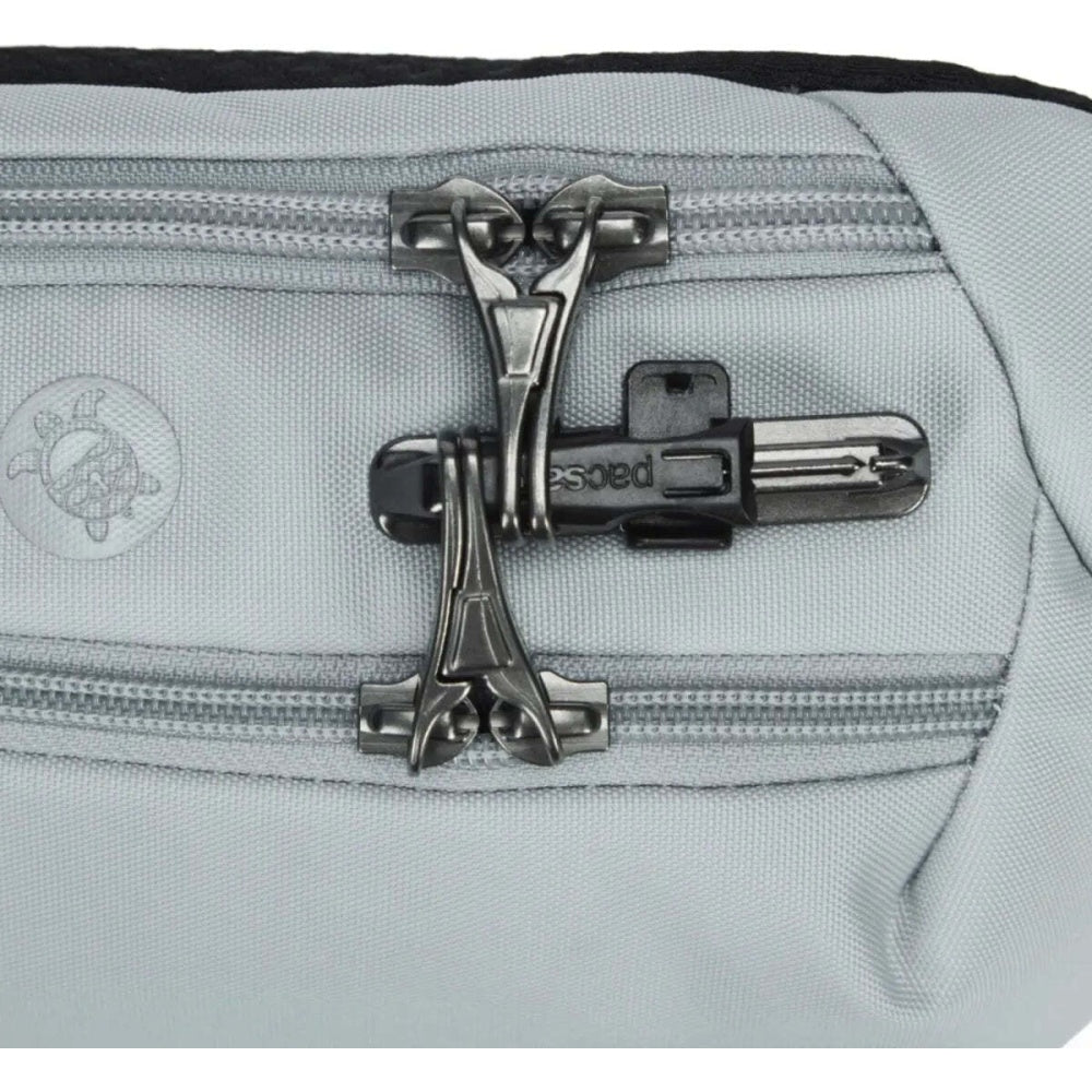 Pacsafe V Tech Anti-Theft RFID Blocking Slashguard Sling Pack 10L Digital Grey