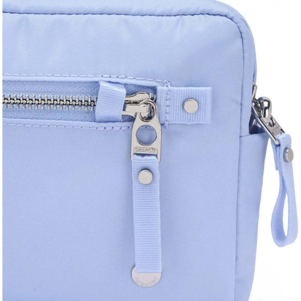 Pacsafe W Anti-Theft RFID Blocking Slashguard 3-in-1 Sling Bag Serenity Blue
