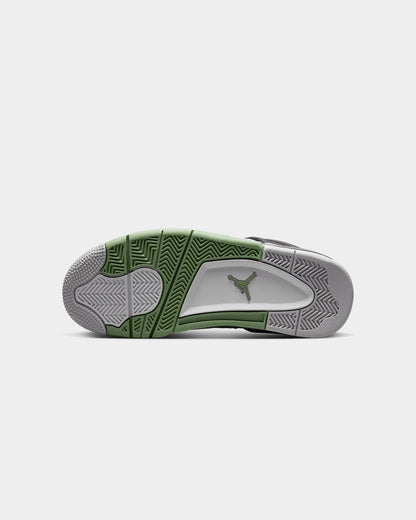 Jordan Women's Air Jordan 4 Retro "Seafoam" White/Oil Green