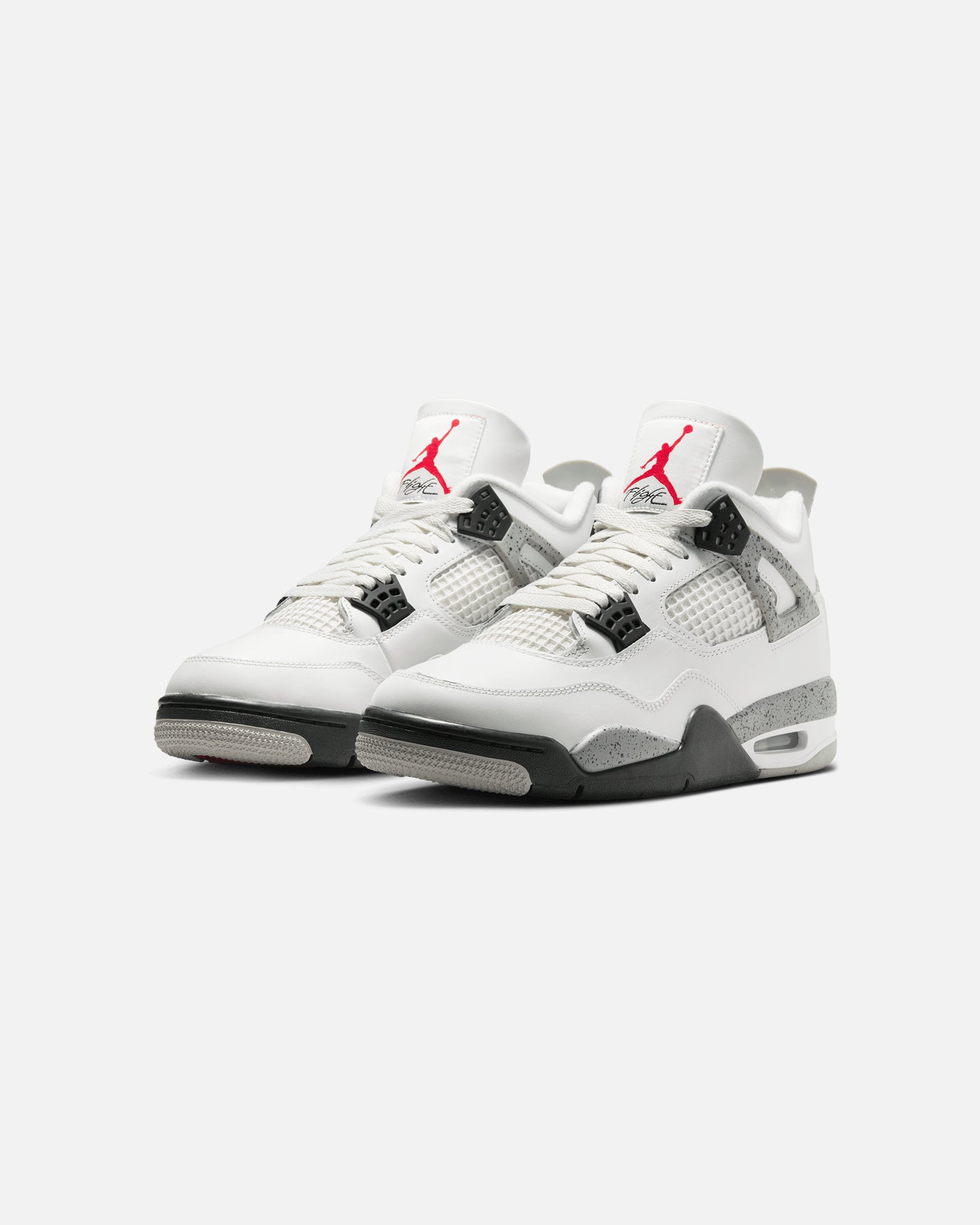 Jordan Air Jordan 4 Retro OG Remastered "White Cement" Summit White/Fire Red/Cement Grey