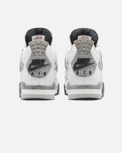 Jordan Air Jordan 4 Retro OG Remastered "White Cement" Summit White/Fire Red/Cement Grey