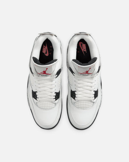 Jordan Air Jordan 4 Retro OG Remastered "White Cement" Summit White/Fire Red/Cement Grey