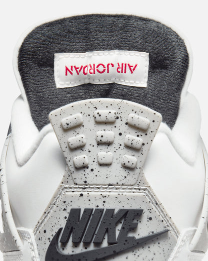 Jordan Air Jordan 4 Retro OG Remastered "White Cement" Summit White/Fire Red/Cement Grey