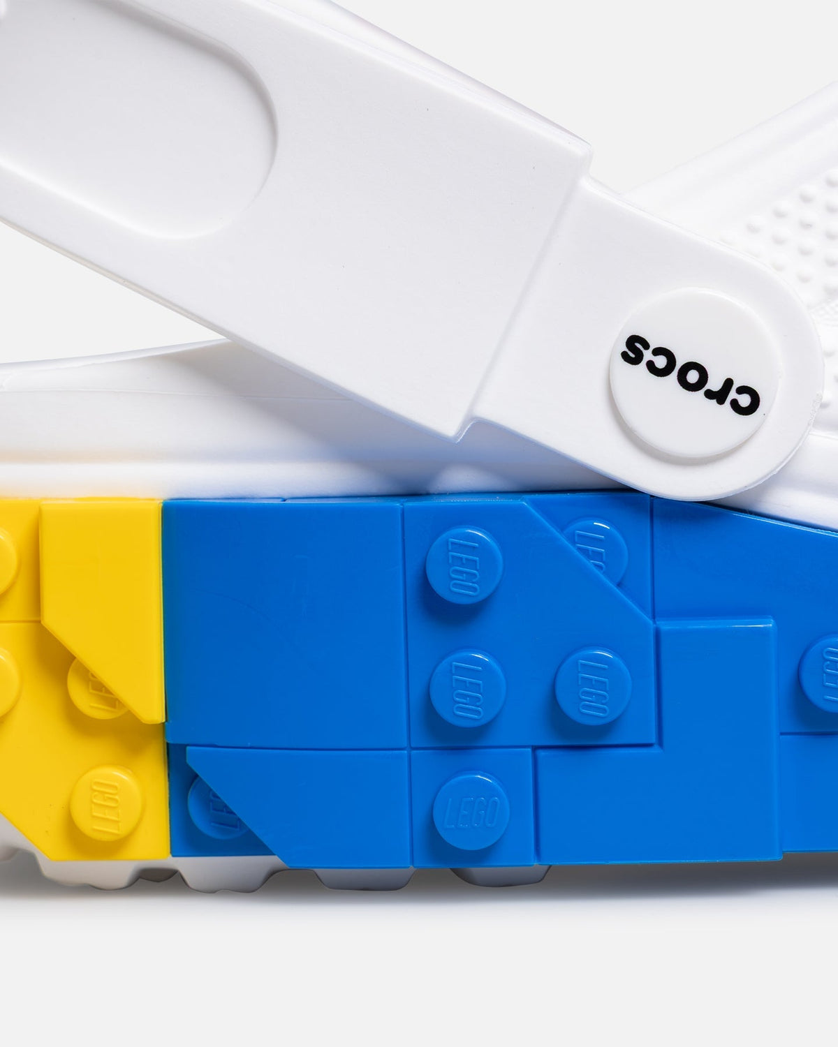 Crocs X LEGO® 4LW System Clog White/Blue/Yellow