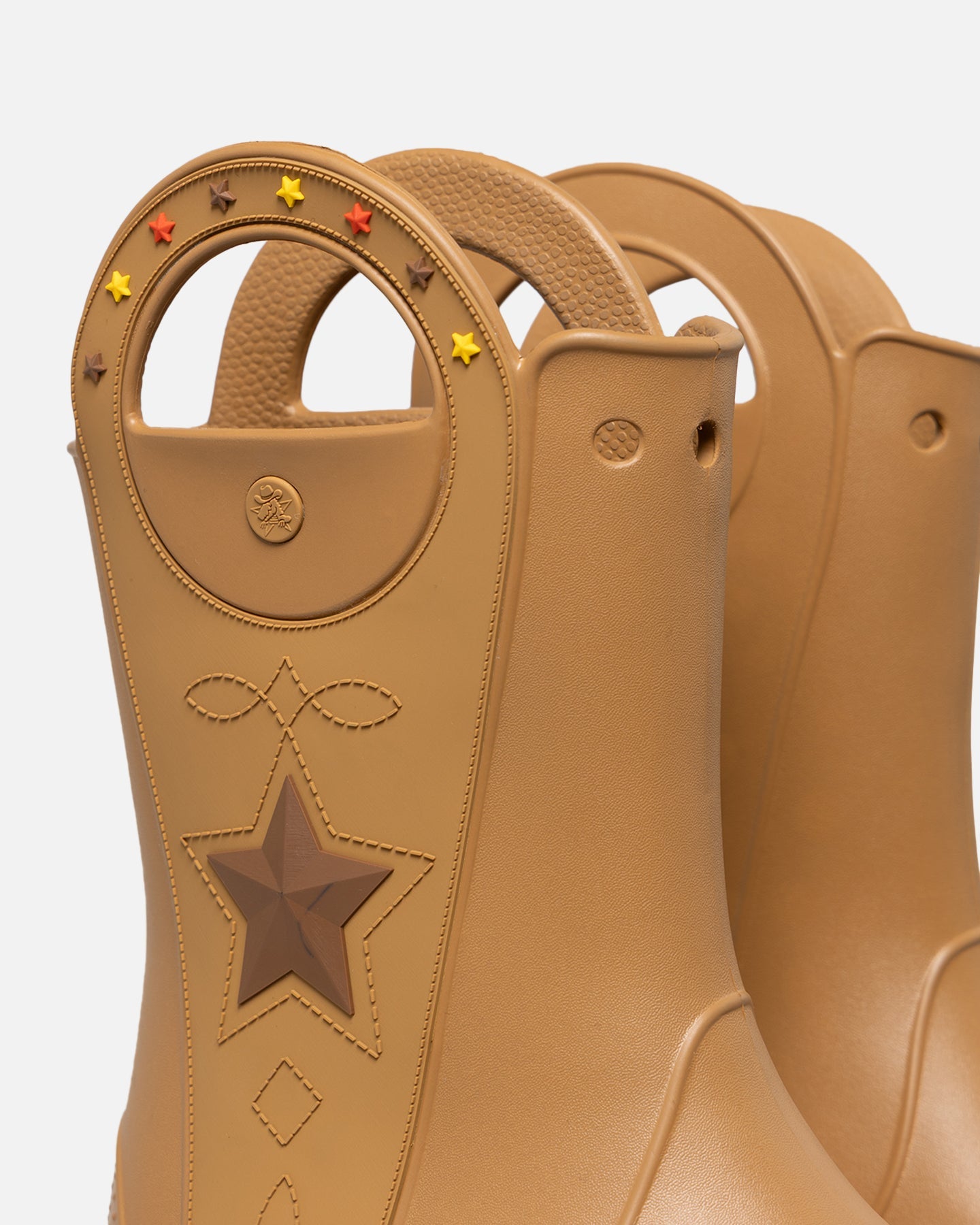 Crocs Kids' Handle It Western Boot (GS) Umber