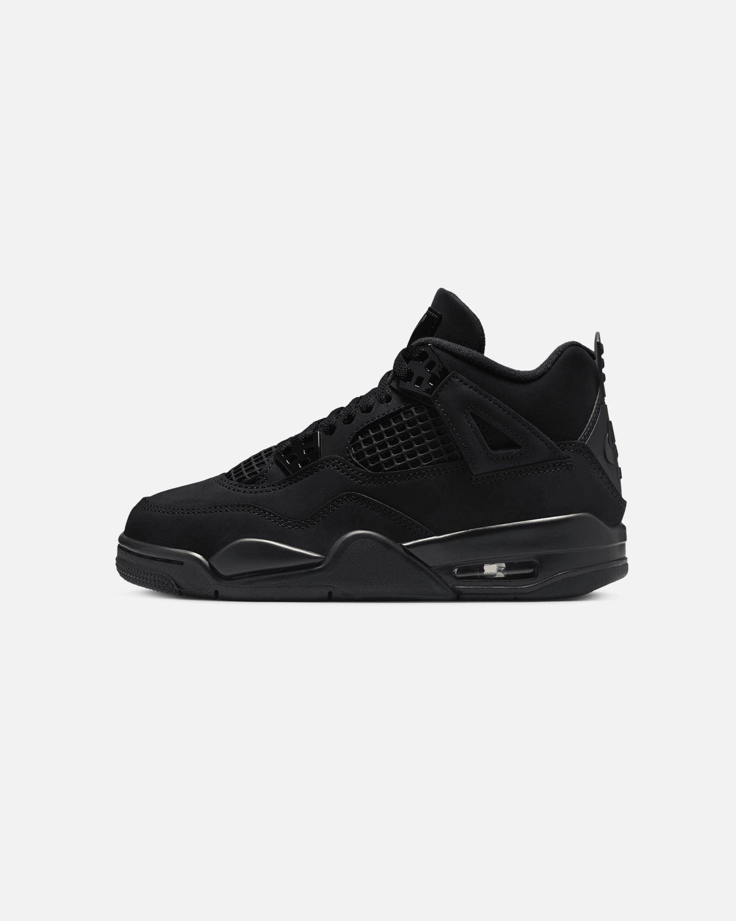Jordan Kids' Air Jordan 4 Retro "Black Cat" (GS) Black/Black