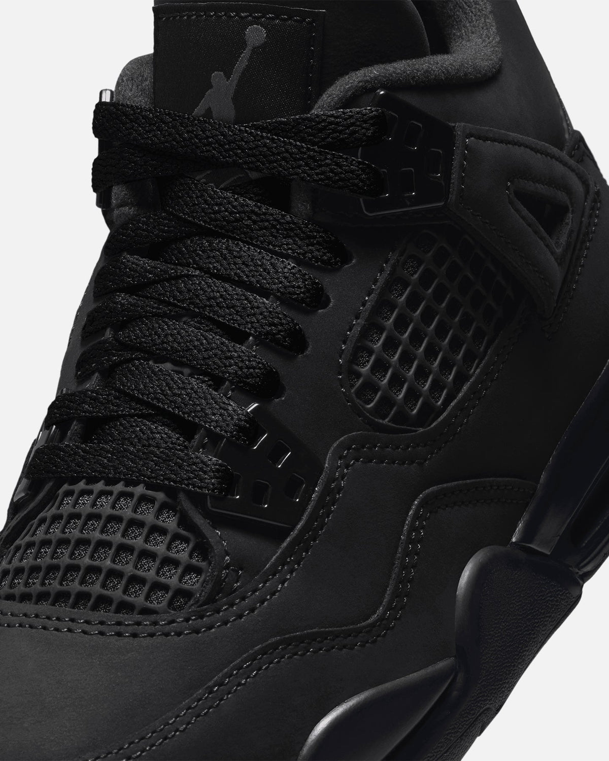 Jordan Kids' Air Jordan 4 Retro "Black Cat" (GS) Black/Black