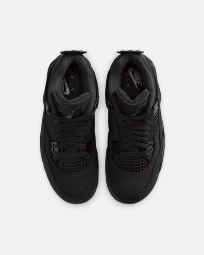 Jordan Kids' Air Jordan 4 Retro "Black Cat" (GS) Black/Black