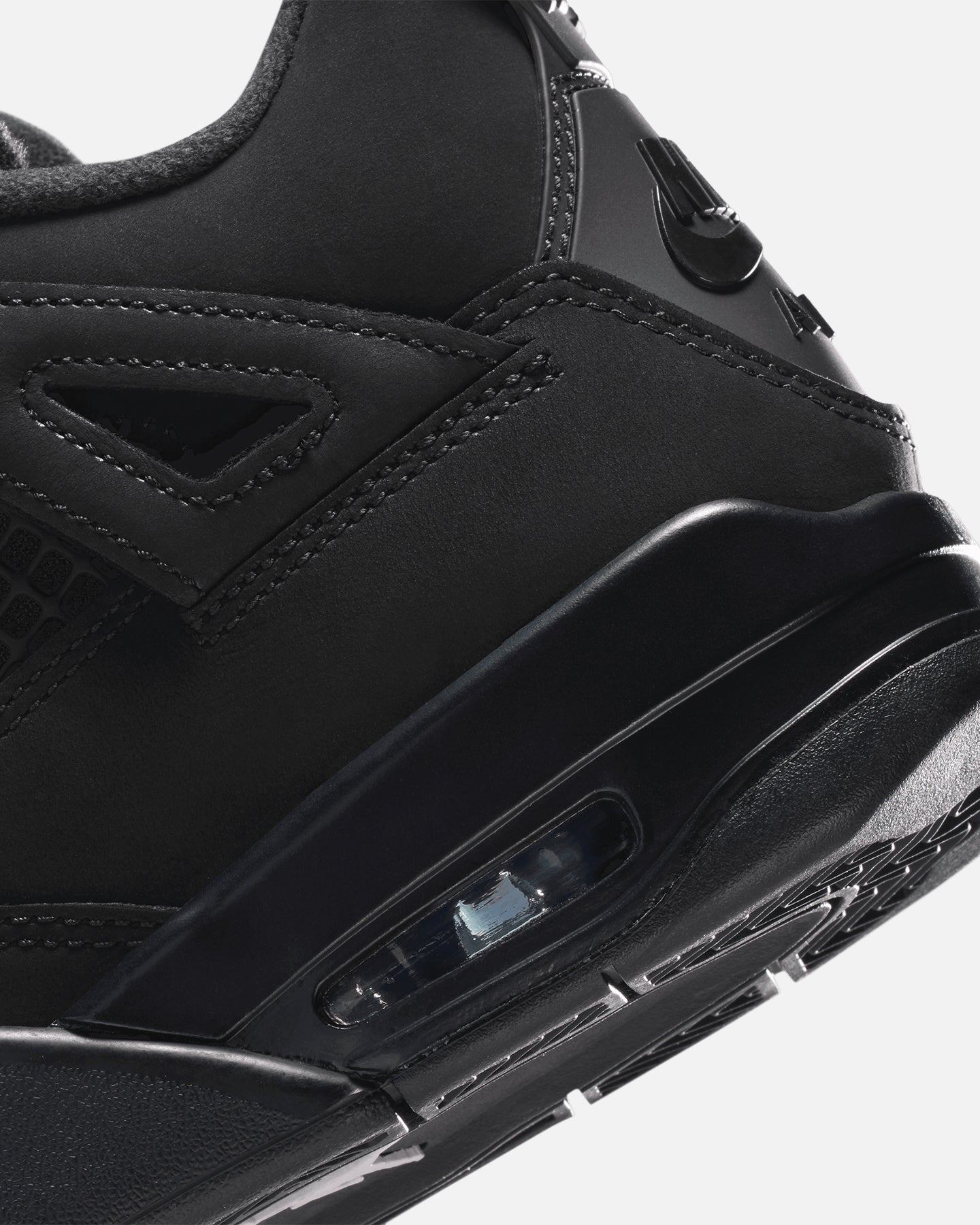 Jordan Kids' Air Jordan 4 Retro "Black Cat" (GS) Black/Black