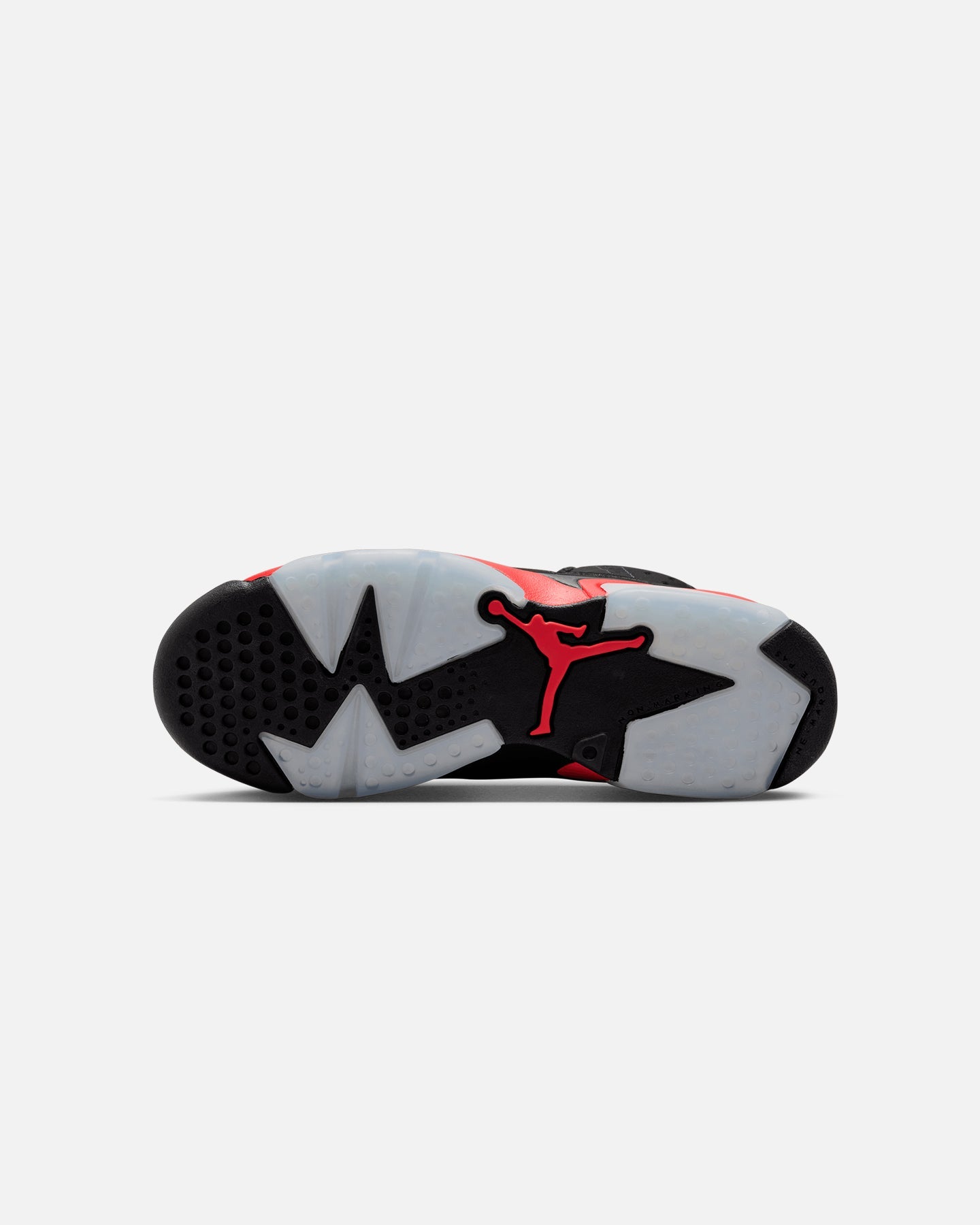 Jordan Kids' Air Jordan 6 Retro "Infrared Salesman" (GS) Black/Lt Crimson