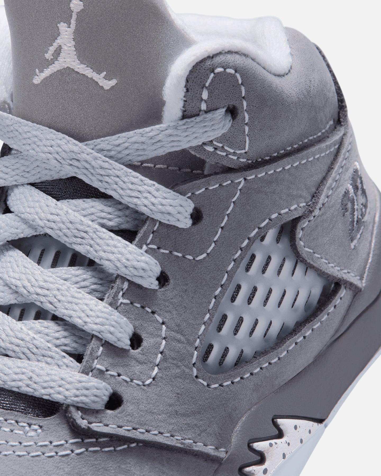 Jordan Kids' Air Jordan 5 Retro "Wolf Grey" (TD) Graphite