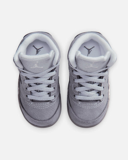 Jordan Kids' Air Jordan 5 Retro "Wolf Grey" (TD) Graphite