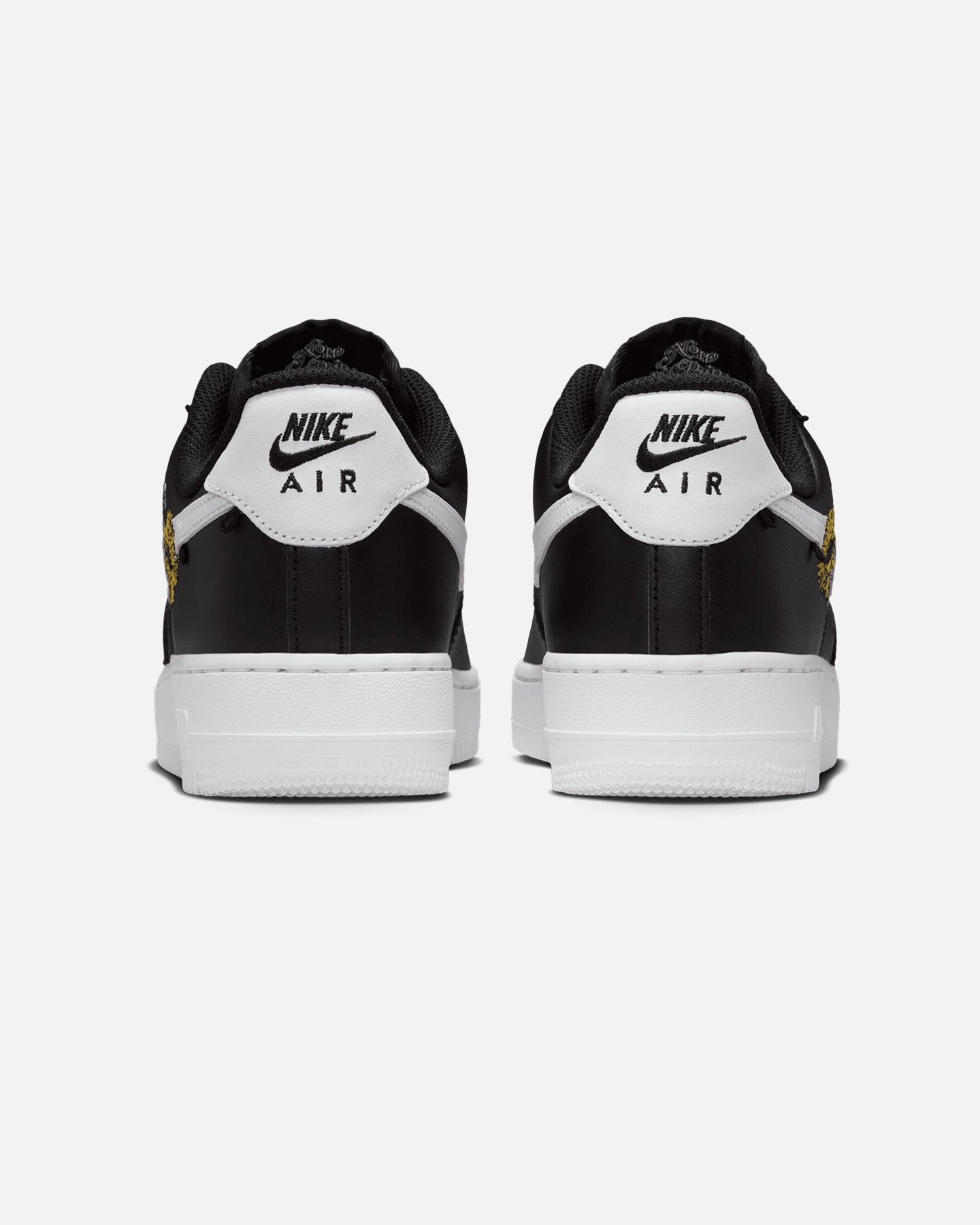 Nike Women's Air Force 1 '07 Premium "Flowers" Black/White