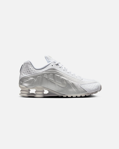 Nike Shox R4 White/Metallic Silver