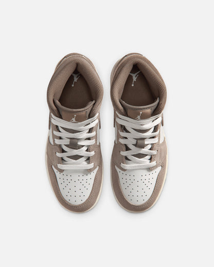 Jordan Kids' Air Jordan 1 Mid (GS) Enigma Stone