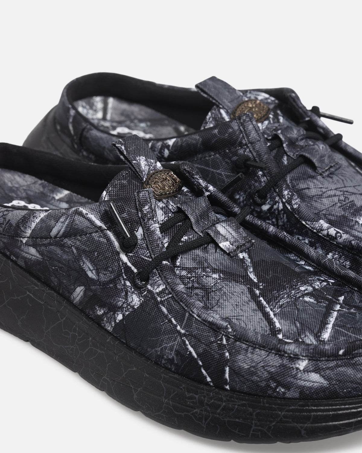 Hey Dude Jelly Roll Wally Edge Slip Black/Camo