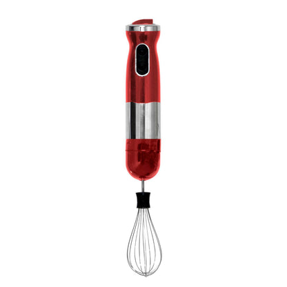 Healthy Choice 700W Hand Blender, Chopper and Mixer (Red)